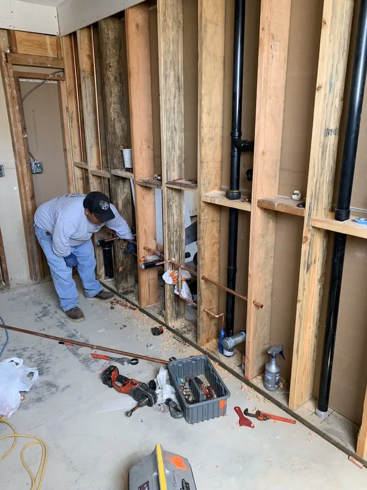 Commercial rough-in plumbing for Commercial Plumbing in Susquehanna